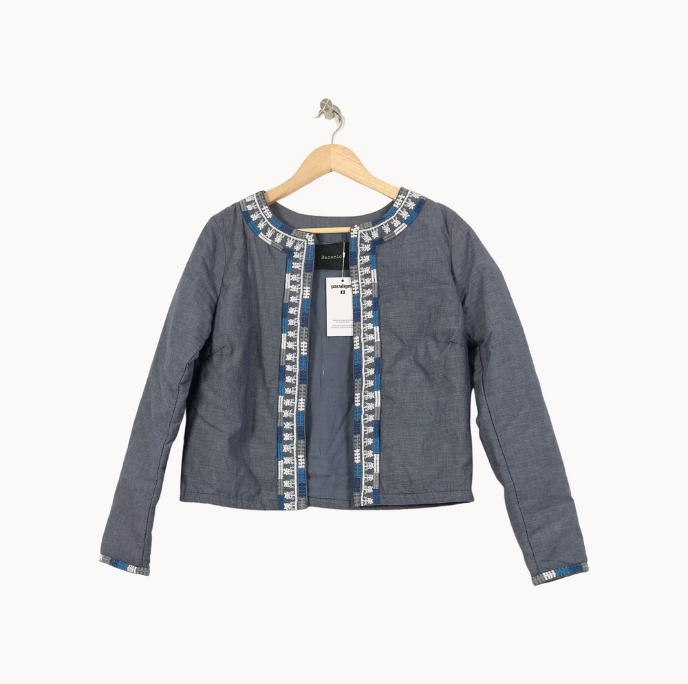 Veste Bleue - Taille S/36 de la marque Bérénice | PARAD67567 - Vendu par Paradigme - Image 2