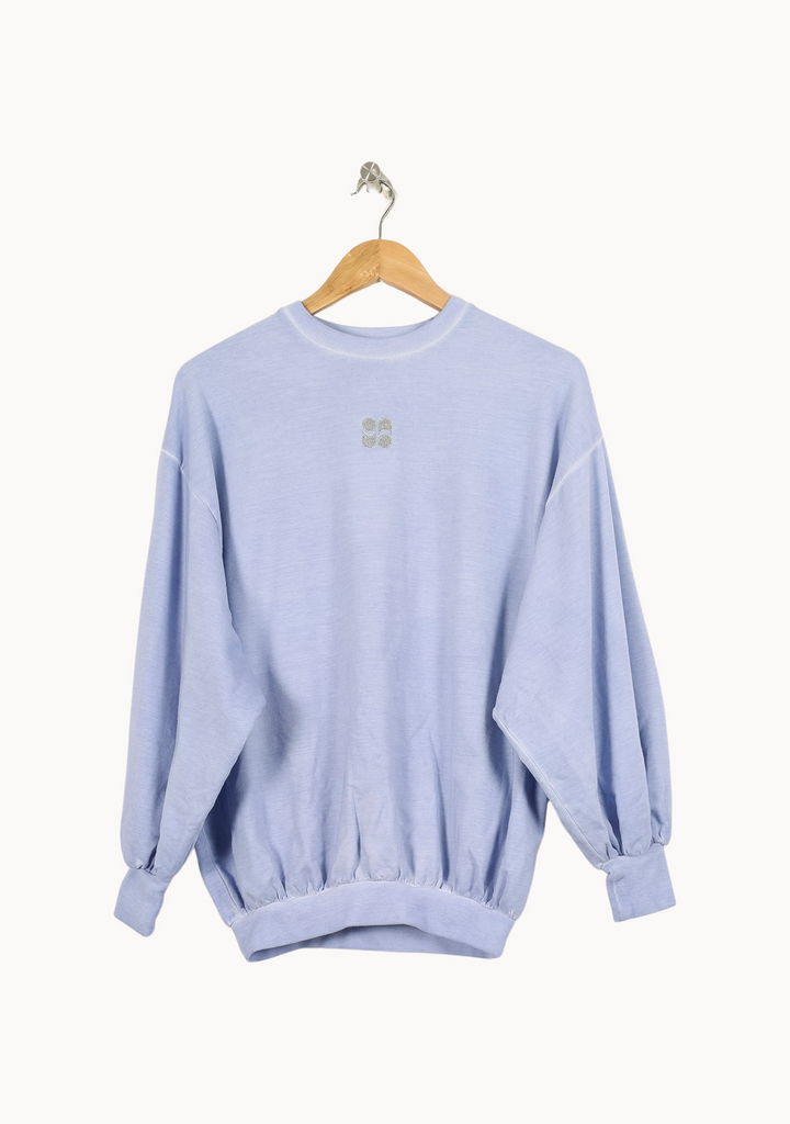 Sweatshirt Bleu - Taille XS/34 de la marque Imprevu | PARAD28810 - Vendu par Paradigme - Image 2