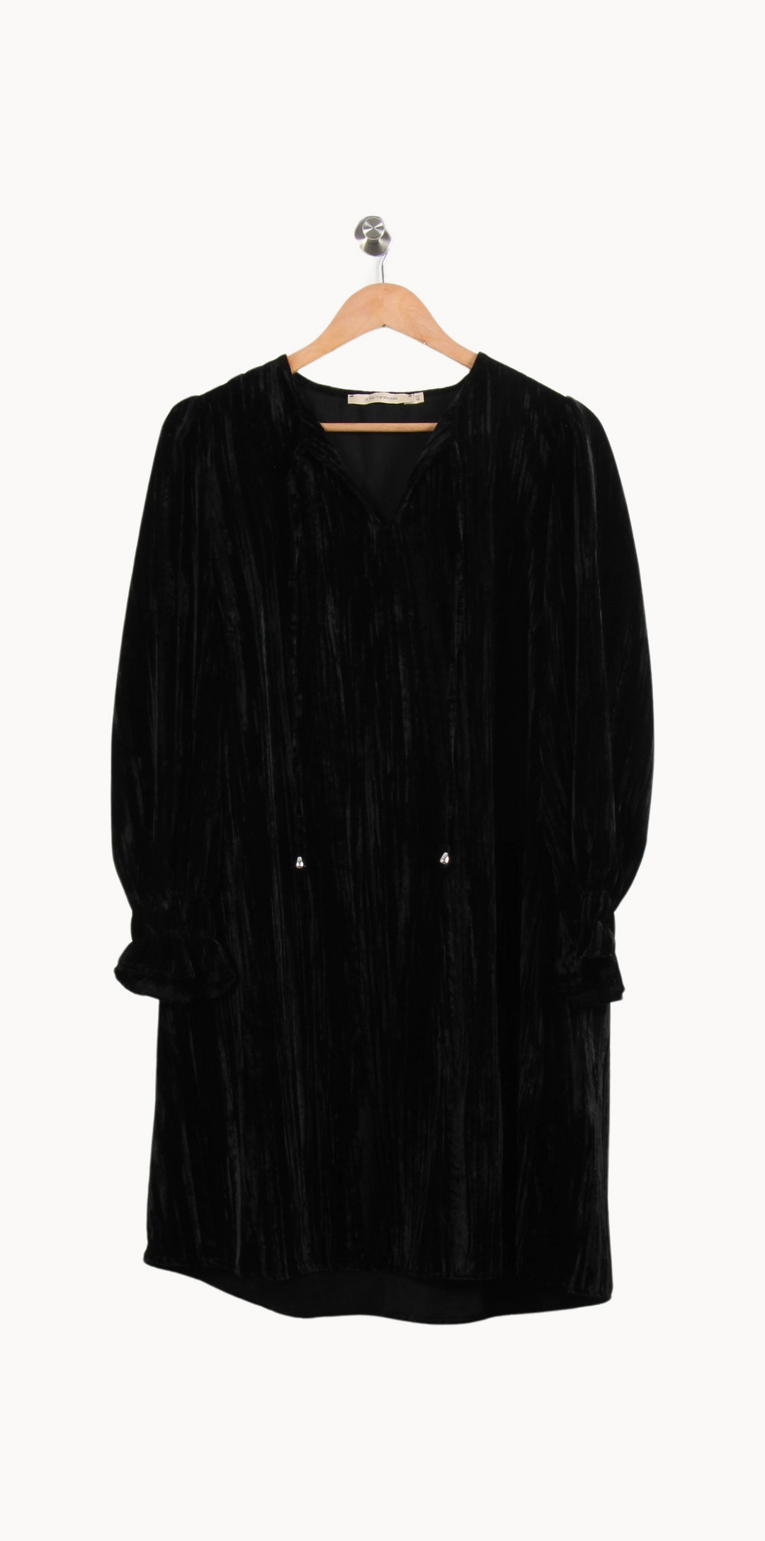 Robe Noire - Taille L/40 de la marque La Fée Maraboutée | PARAD65189 - Vendu par Paradigme - Image 2