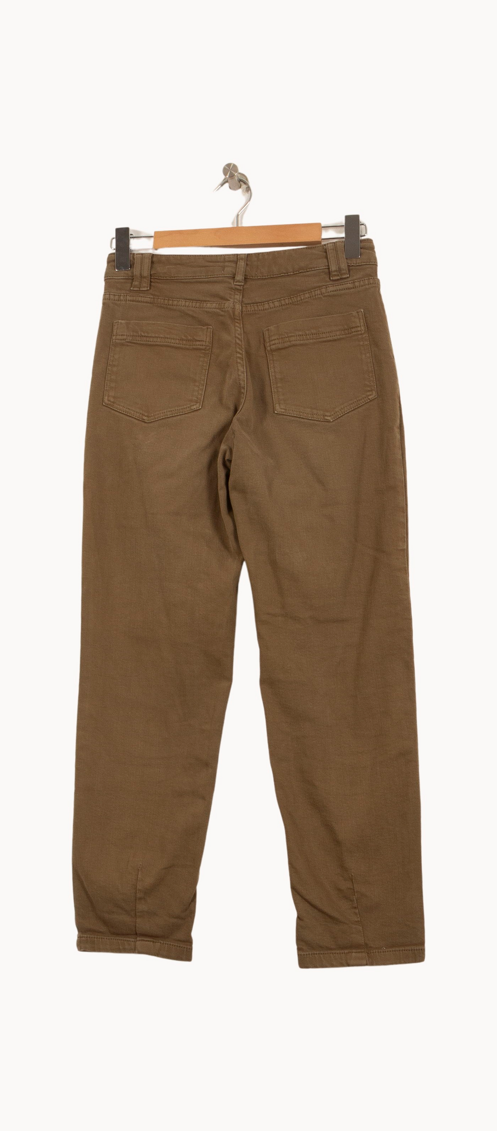 Pantalon Vert - Taille S/36 de la marque Sézane | PARAD63385 - Vendu par Paradigme - Image 4