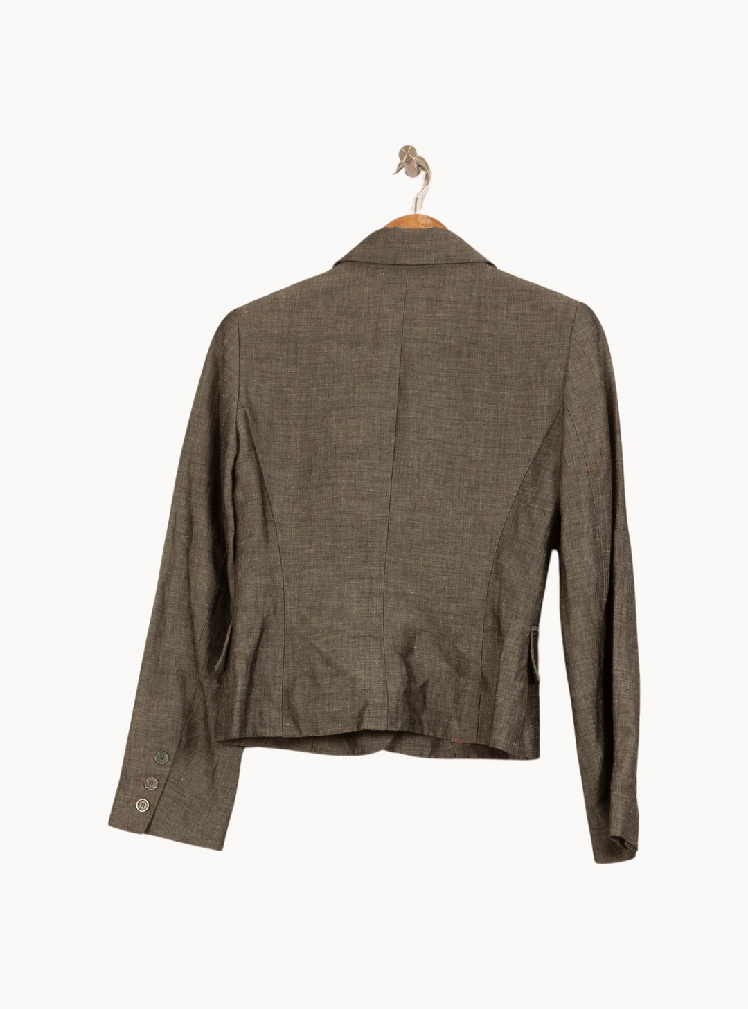 Veste Grise - Taille M/38 de la marque Tara Jarmon | PARAD51407 - Vendu par Paradigme - Image 4