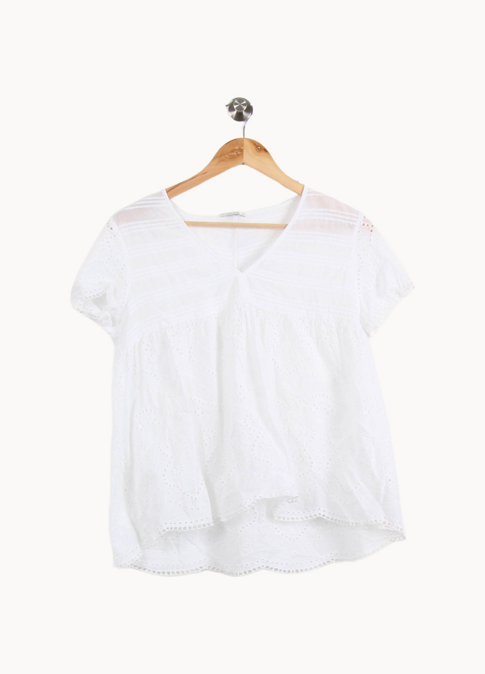 Blouse Blanche - Taille M/38 de la marque IKKS | PARAD67088 - Vendu par Paradigme - Image 2