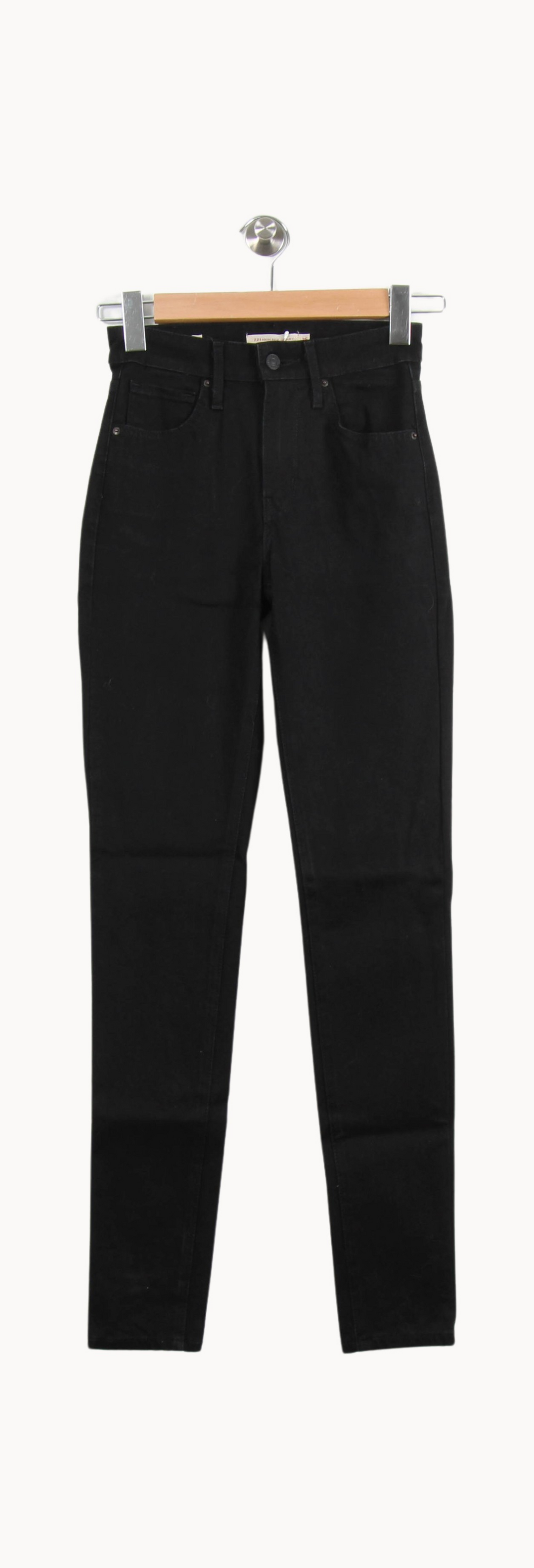 Jean Skinny Noir - Taille XS/34 de la marque Levi's | PARAD64941 - Vendu par Paradigme - Image 2