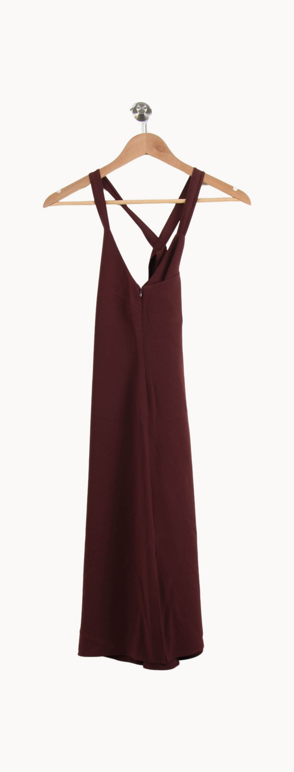 Robe Midi Marron - Taille XS/34 de la marque Filippa K | PARAD63921 - Vendu par Paradigme - Image 2