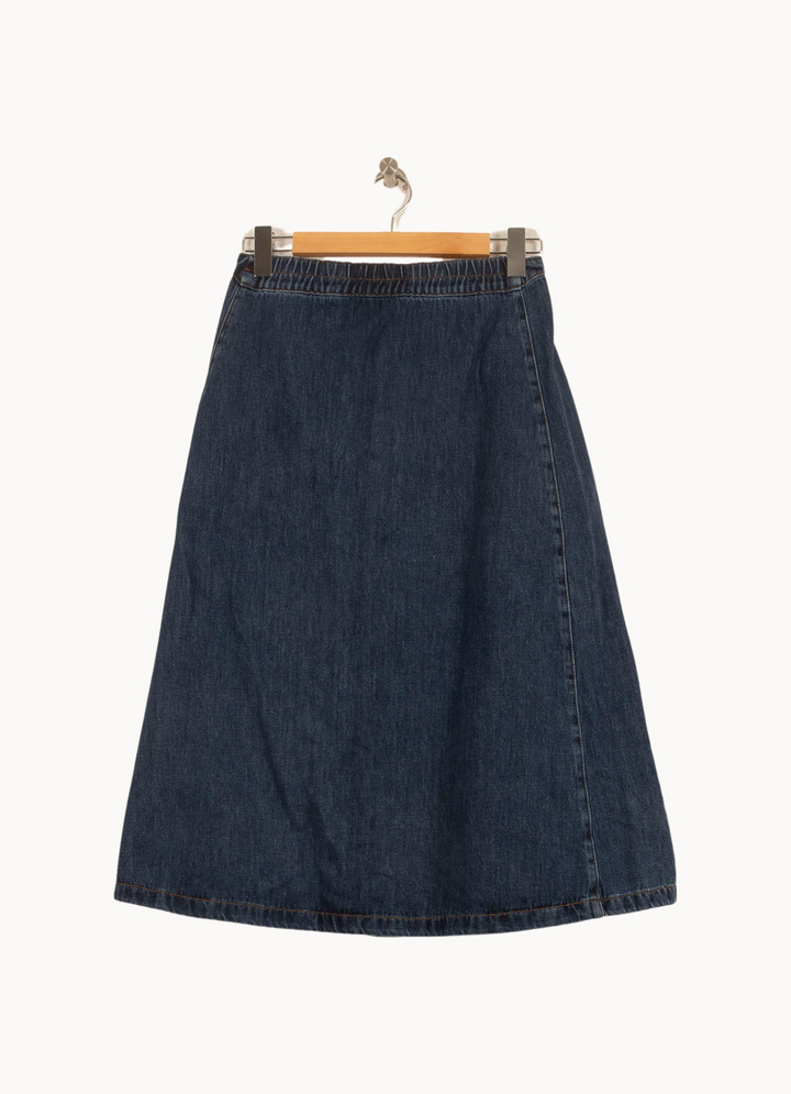 Jupe Longue Bleu - Taille XS/34 de la marque ba&sh | PARAD53610 - Vendu par Paradigme - Image 4