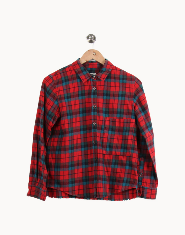 Chemise Rouge et Bleu - Taille XS/34 de la marque Isabel Marant étoile | PARAD65247 - Vendu par Paradigme - Image 2