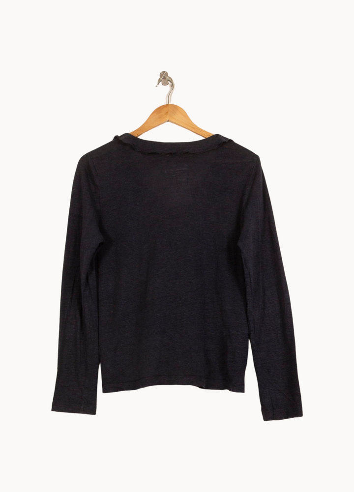 Blouse Bleue - Taille S/36 de la marque Maison 123 | PARAD64120 - Vendu par Paradigme - Image 4
