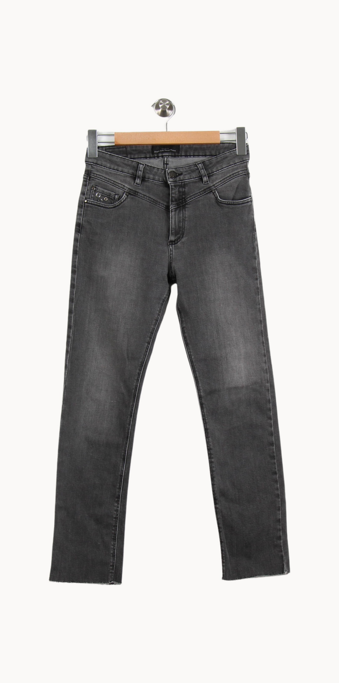 Jean Gris - Taille S/36 de la marque IKKS | PARAD53427 - Vendu par Paradigme - Image 2