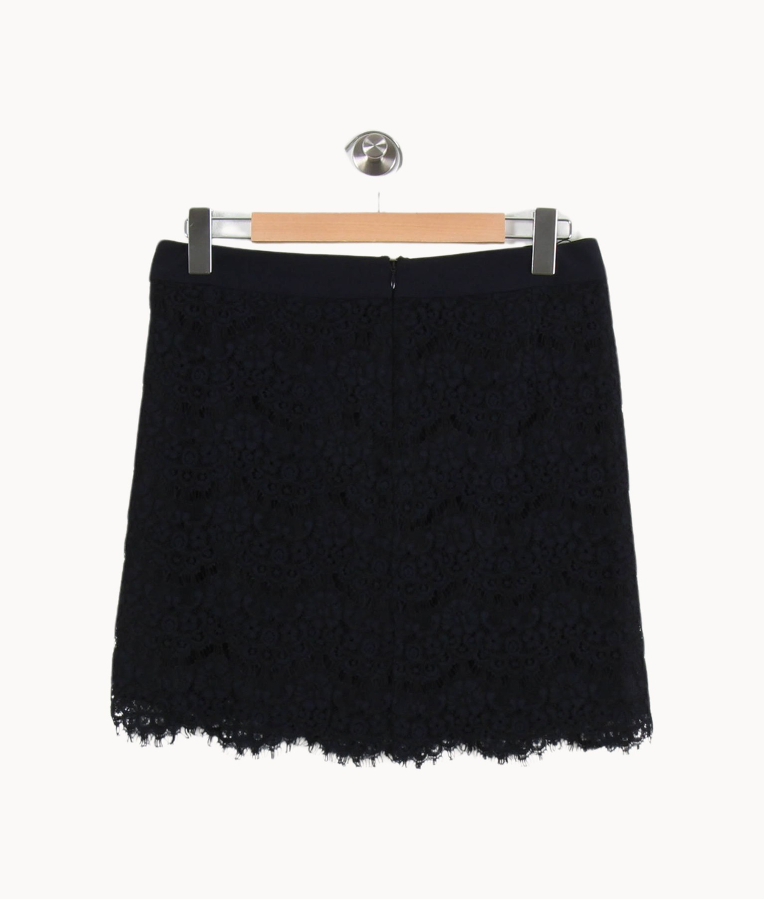Jupe Courte Bleue - Taille L/40 de la marque Claudie Pierlot | PARAD50146 - Vendu par Paradigme - Image 2