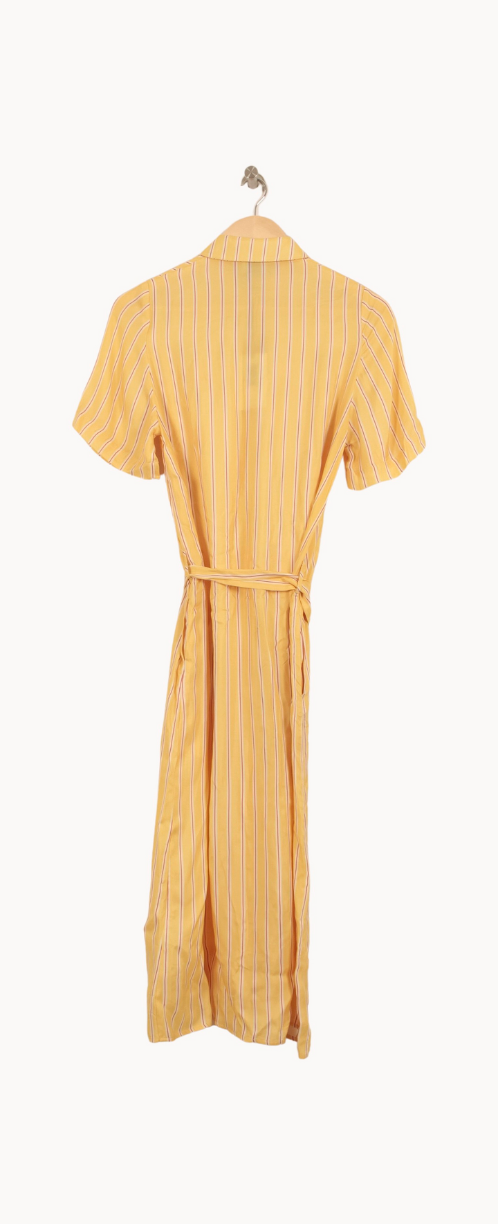 Robe Chemise Jaune et Blanche - Taille S/36 de la marque Petite Mendigote | PARAD53577 - Vendu par Paradigme - Image 4