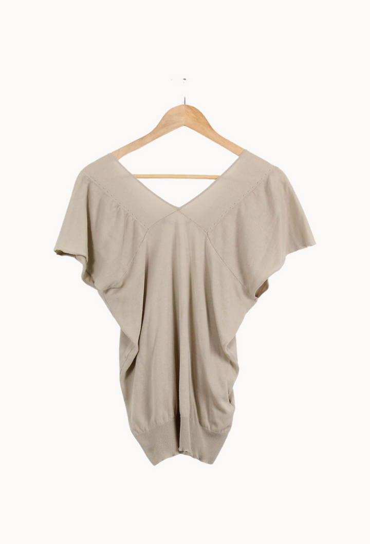 Pull Beige - Taille L/40 de la marque Comptoir des Cotonniers | PARAD66851 - Vendu par Paradigme - Image 4