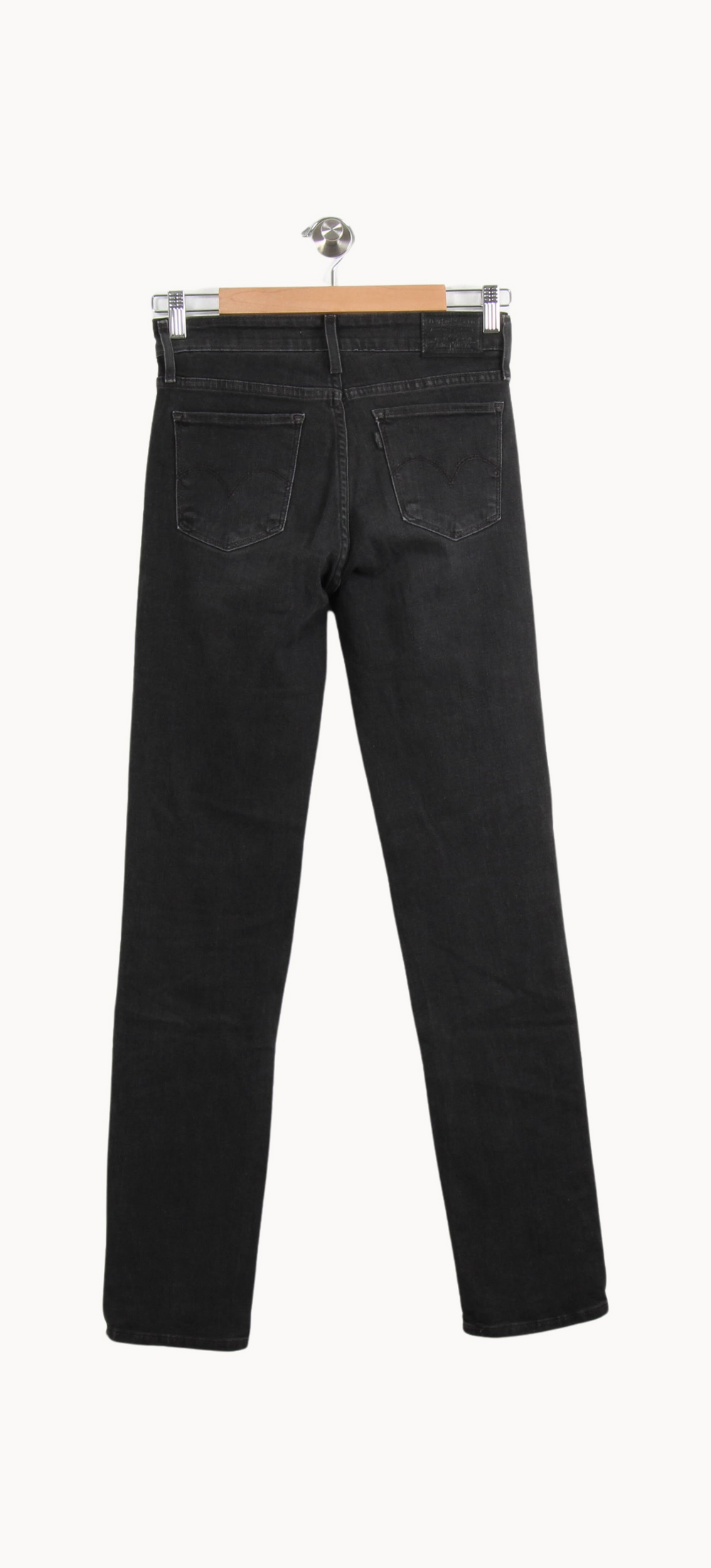 Jean Slim Noir - Taille M/38 de la marque Levi's | PARAD39555 - Vendu par Paradigme - Image 4