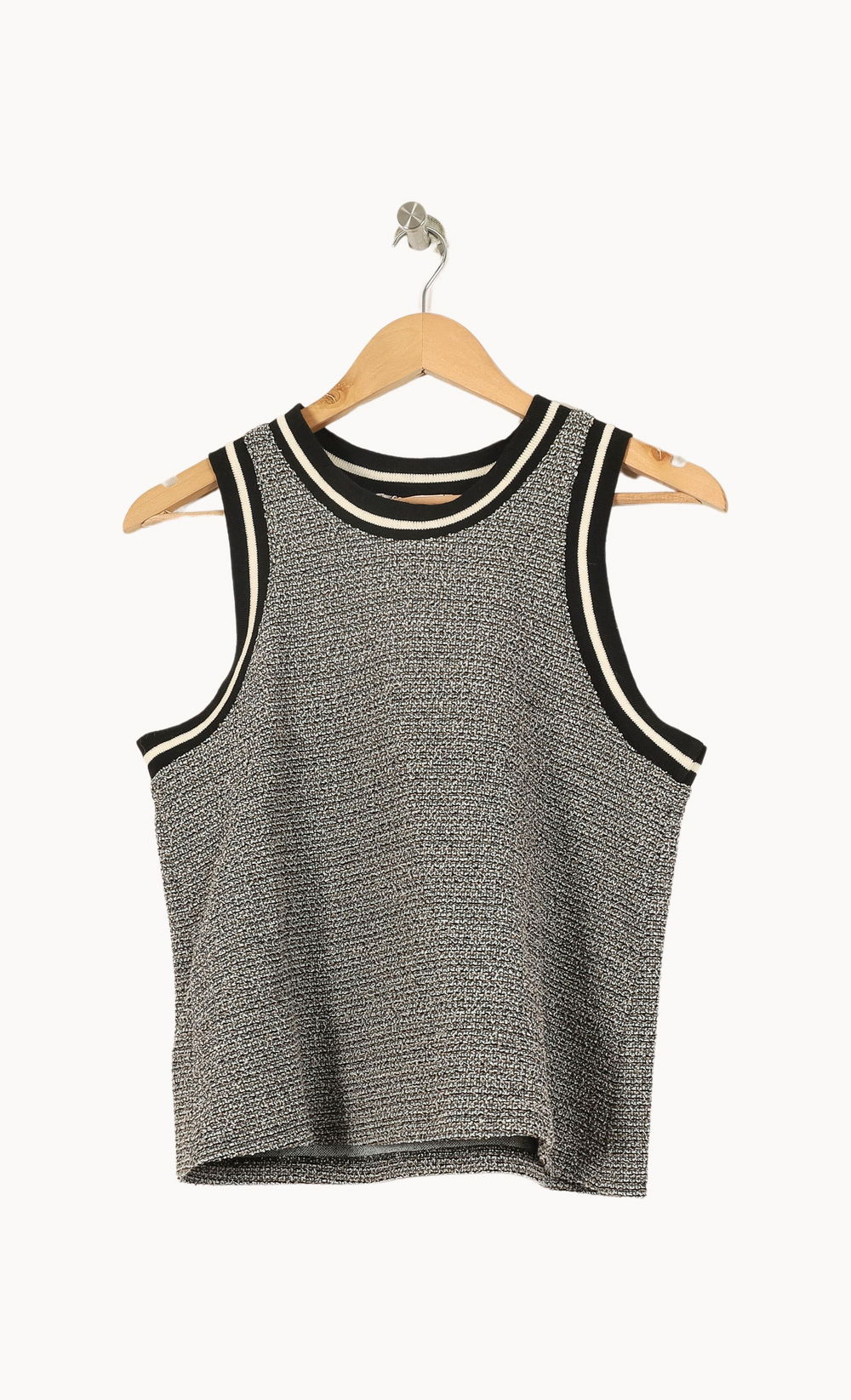 Débardeur Noir et Blanc - Taille XS/34 de la marque Imprevu | PARAD67591 - Vendu par Paradigme - Image 2