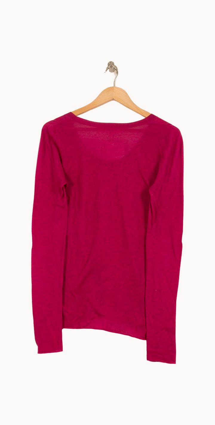 Pull Rose - Taille L/40 de la marque American Vintage | PARAD53518 - Vendu par Paradigme - Image 4