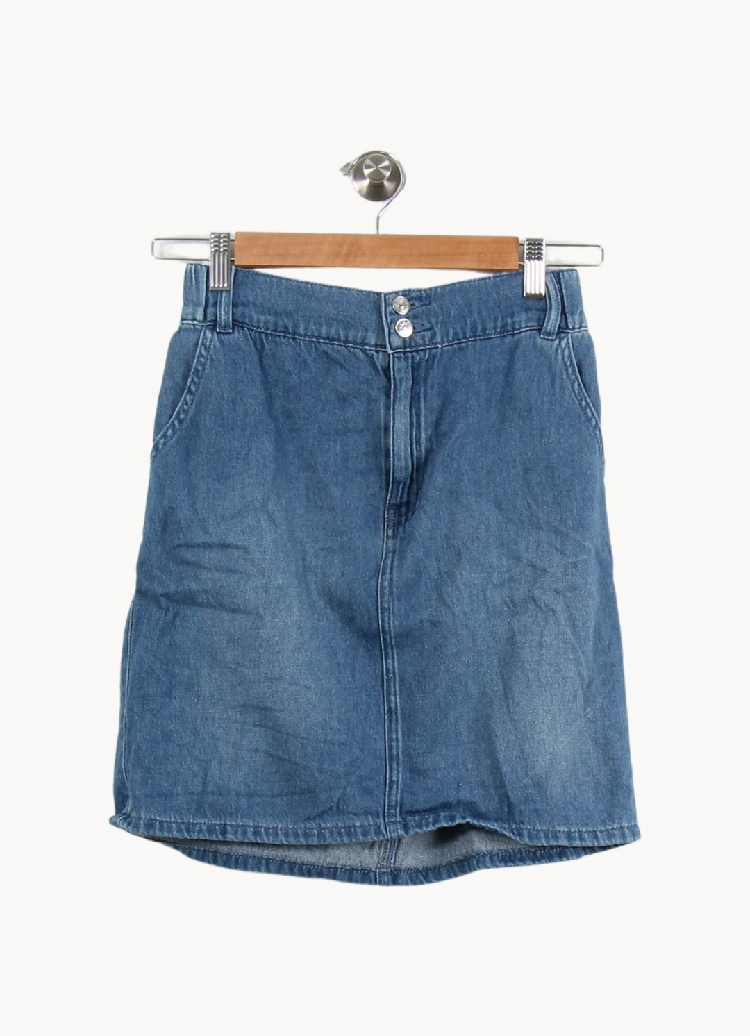 Jupe en Jean Bleue - Taille S/36 de la marque Maison 123 | PARAD64345 - Vendu par Paradigme - Image 2