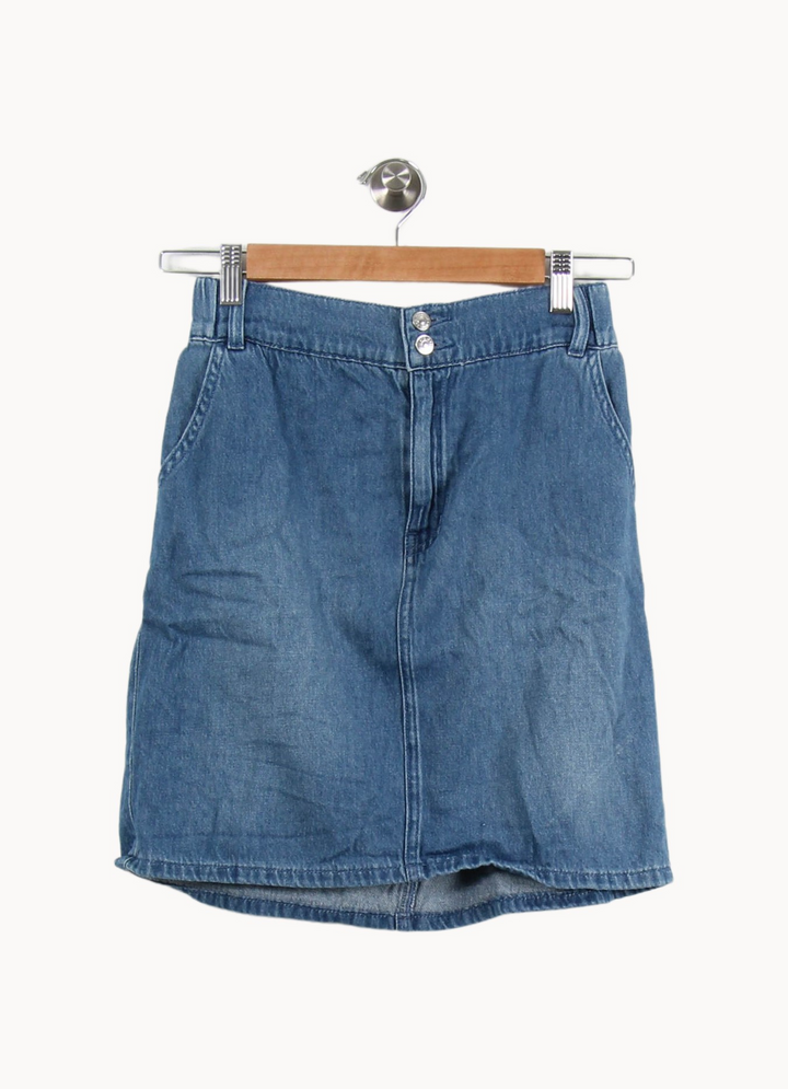 Jupe en Jean Bleue - Taille S/36 de la marque Maison 123 | PARAD64345 - Vendu par Paradigme - Image 2