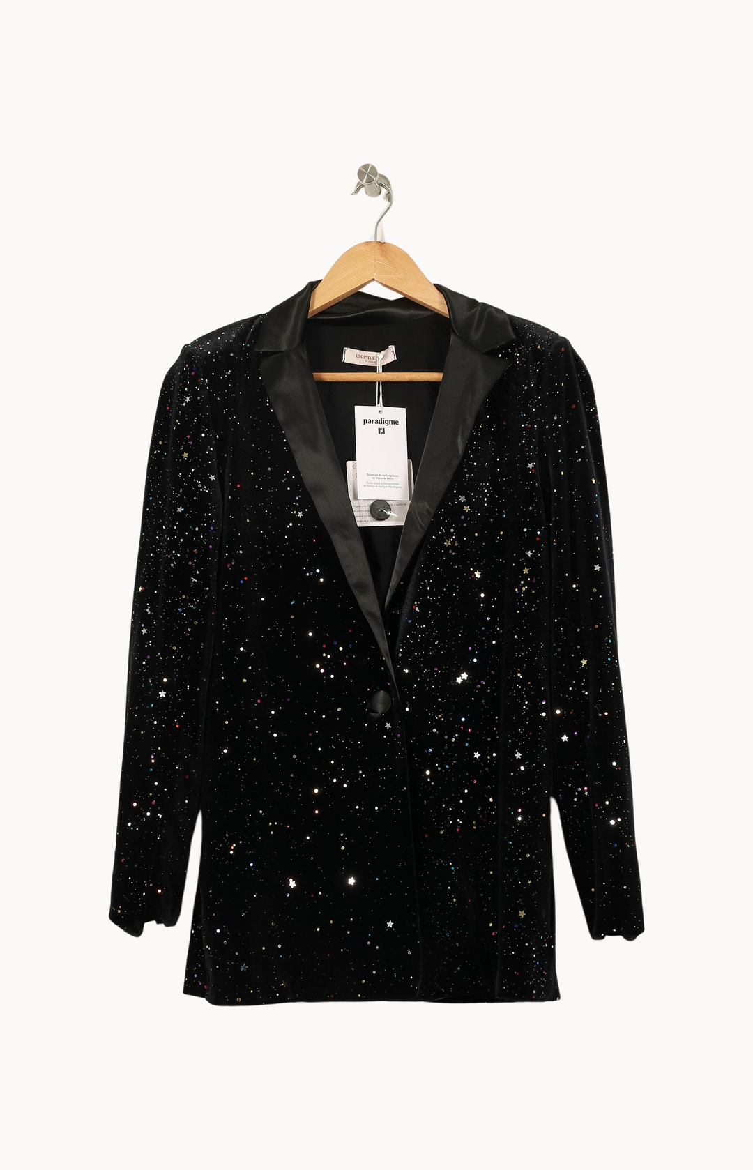 Blazer Noir - Taille XS/34 de la marque Imprevu | PARAD67593 - Vendu par Paradigme - Image 2