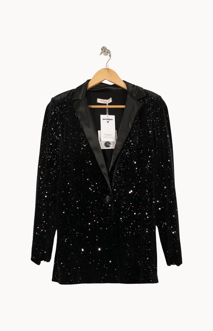 Blazer Noir - Taille XS/34 de la marque Imprevu | PARAD67593 - Vendu par Paradigme - Image 2