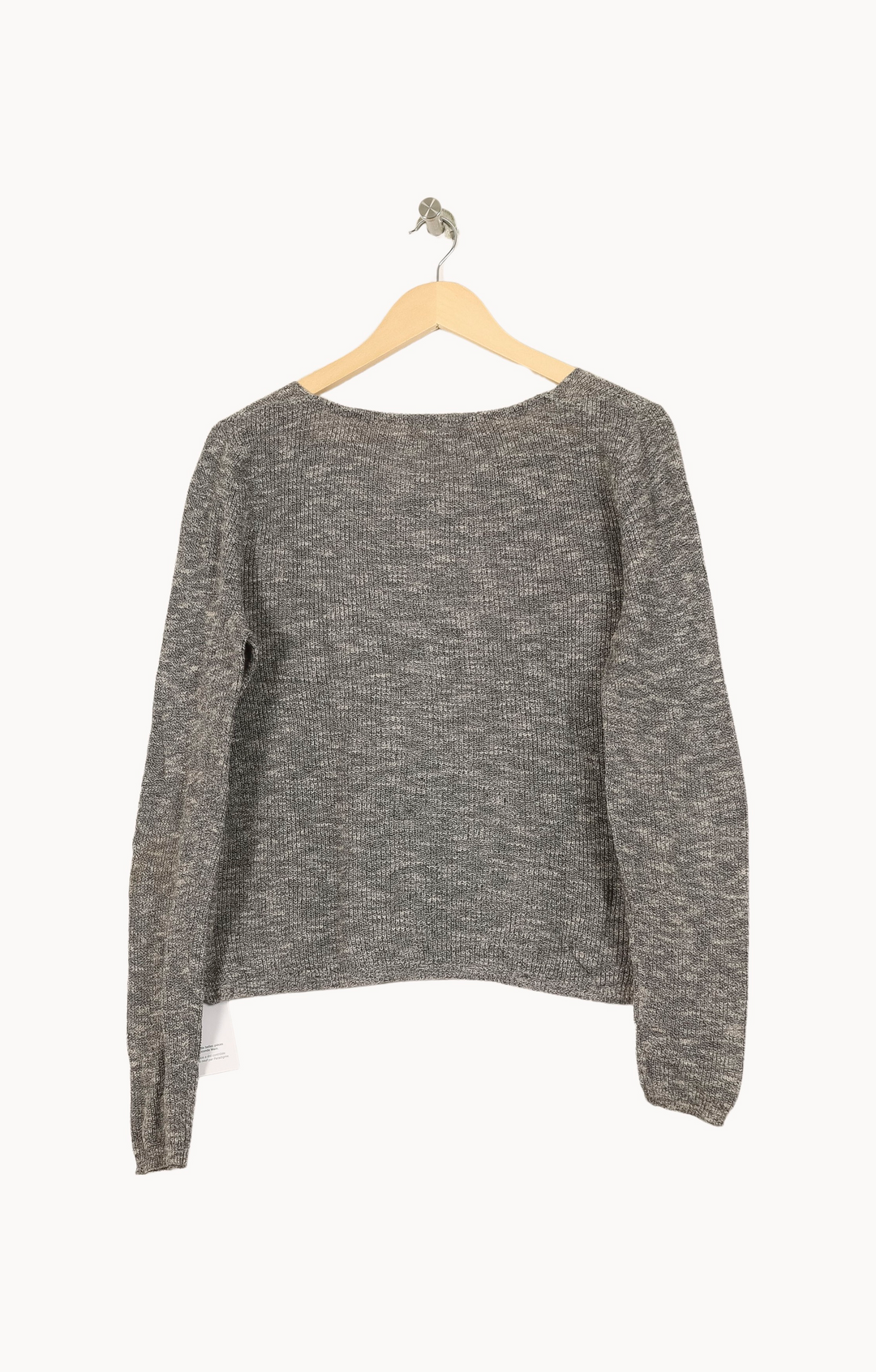 Pull Gris - Taille M/38 de la marque American Vintage | PARAD51887 - Vendu par Paradigme - Image 4