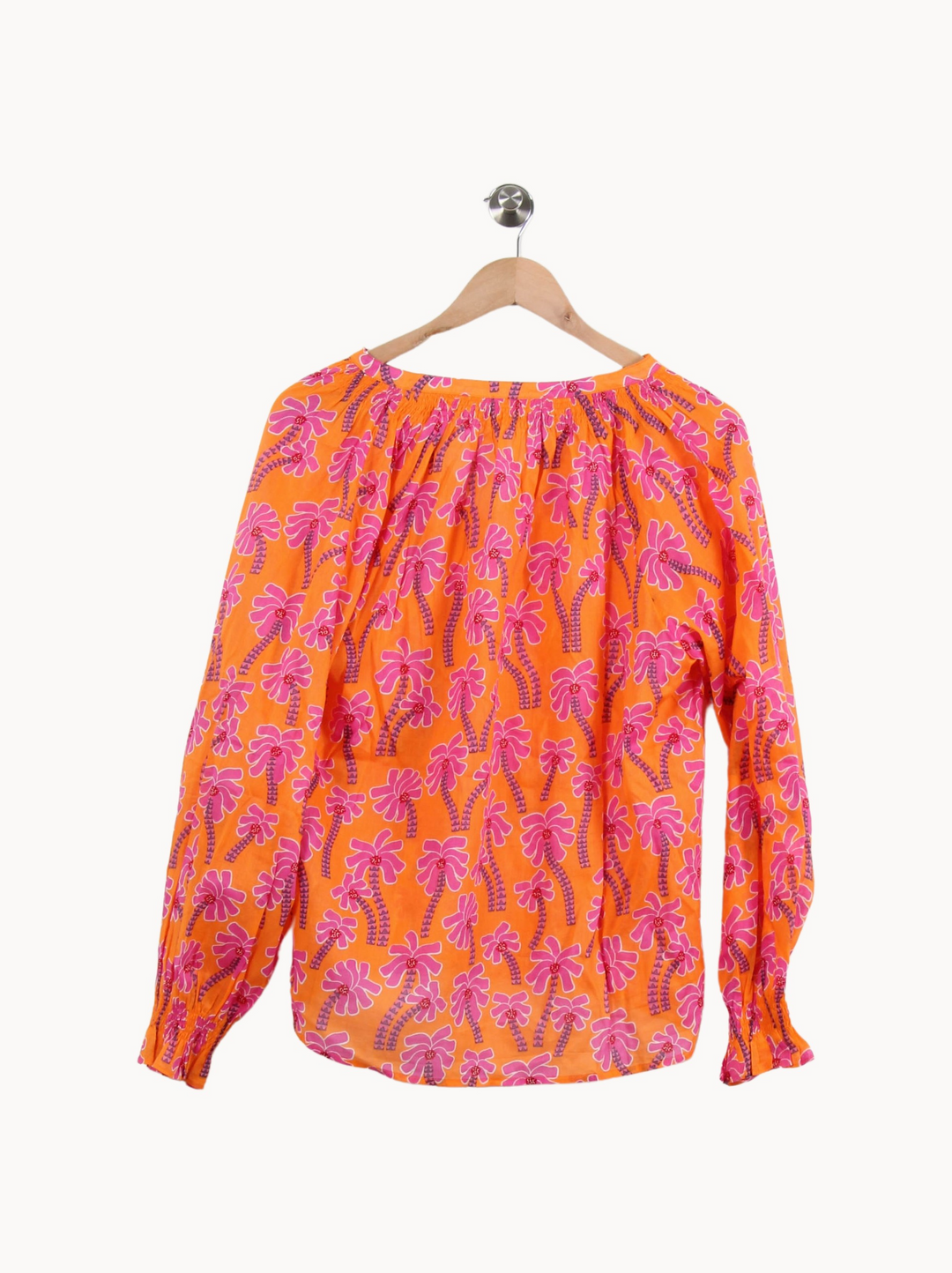 Blouse Orange et Rose - Taille M/38 de la marque Des petits hauts | PARAD53366 - Vendu par Paradigme - Image 4