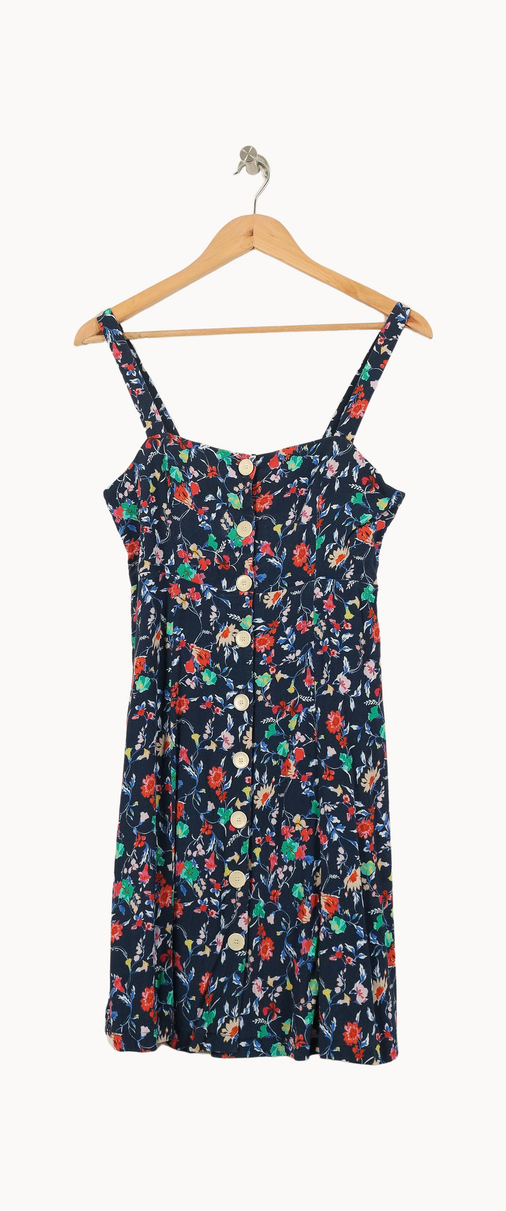 Robe Fleurie Bleue - Taille M/38 de la marque Sézane | PARAD66828 - Vendu par Paradigme - Image 2