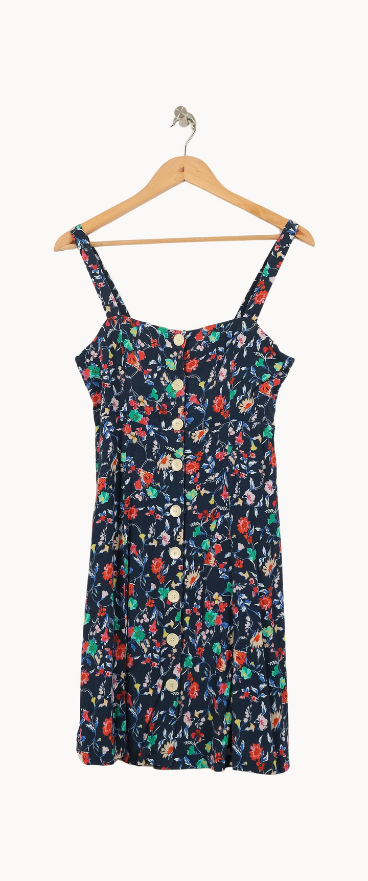 Robe Fleurie Bleue - Taille M/38 de la marque Sézane | PARAD66828 - Vendu par Paradigme - Image 2