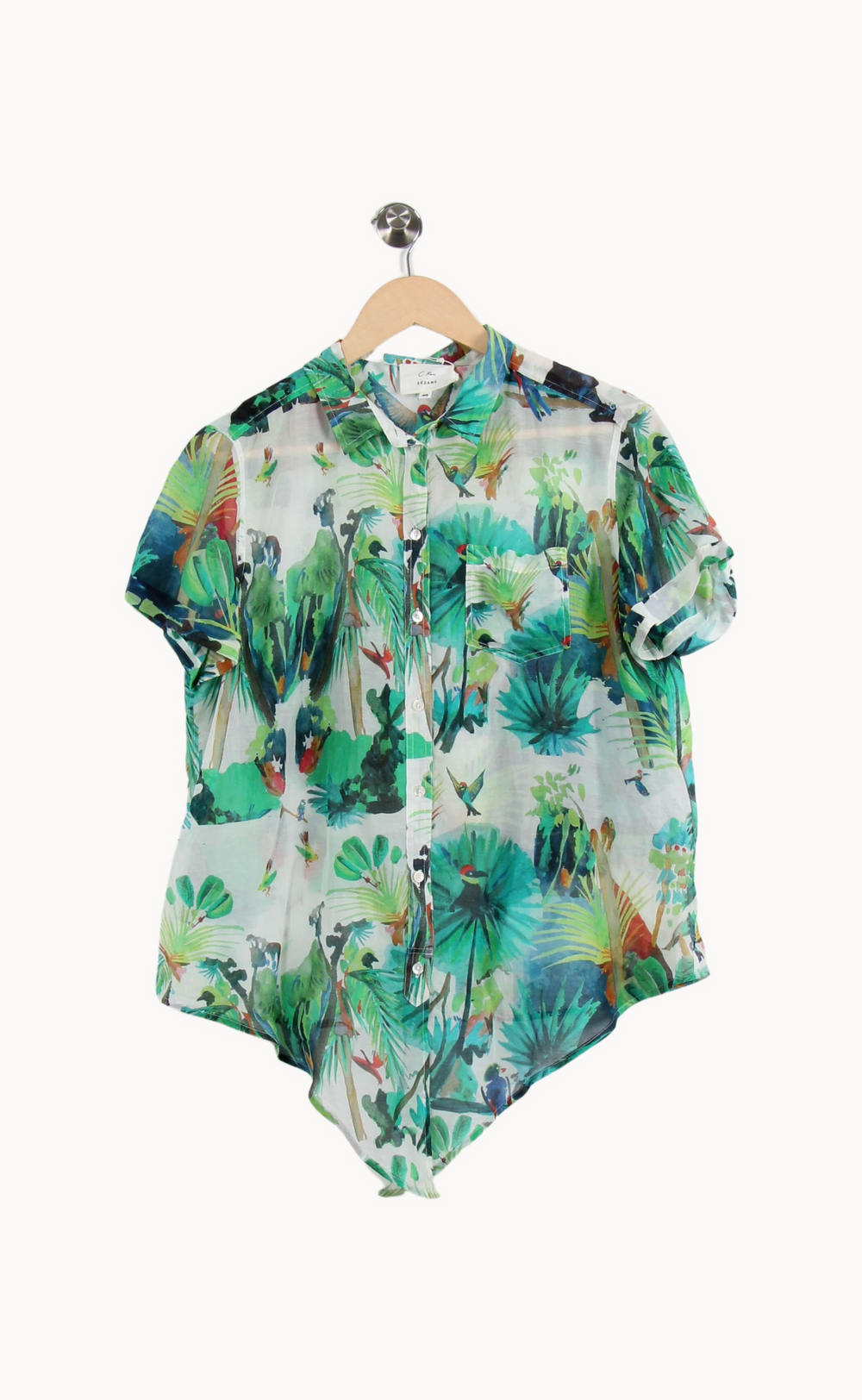 Chemise Multicolore - Taille L/40 de la marque Sézane | PARAD67242 - Vendu par Paradigme - Image 2