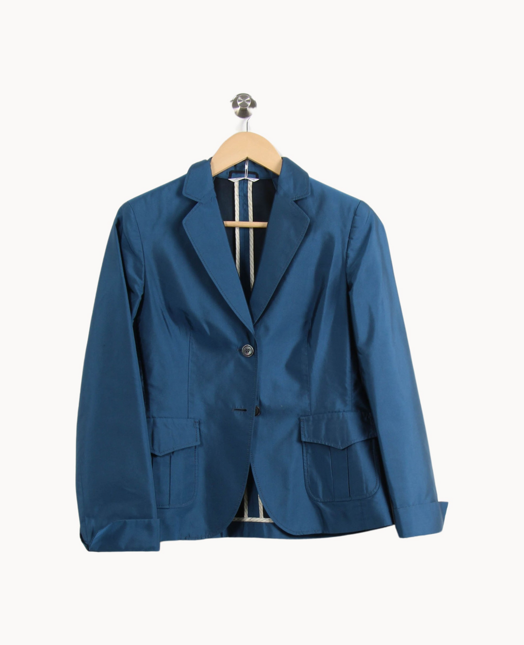 Veste Bleu - Taille M/38 de la marque Max Mara | PARAD64897 - Vendu par Paradigme - Image 2