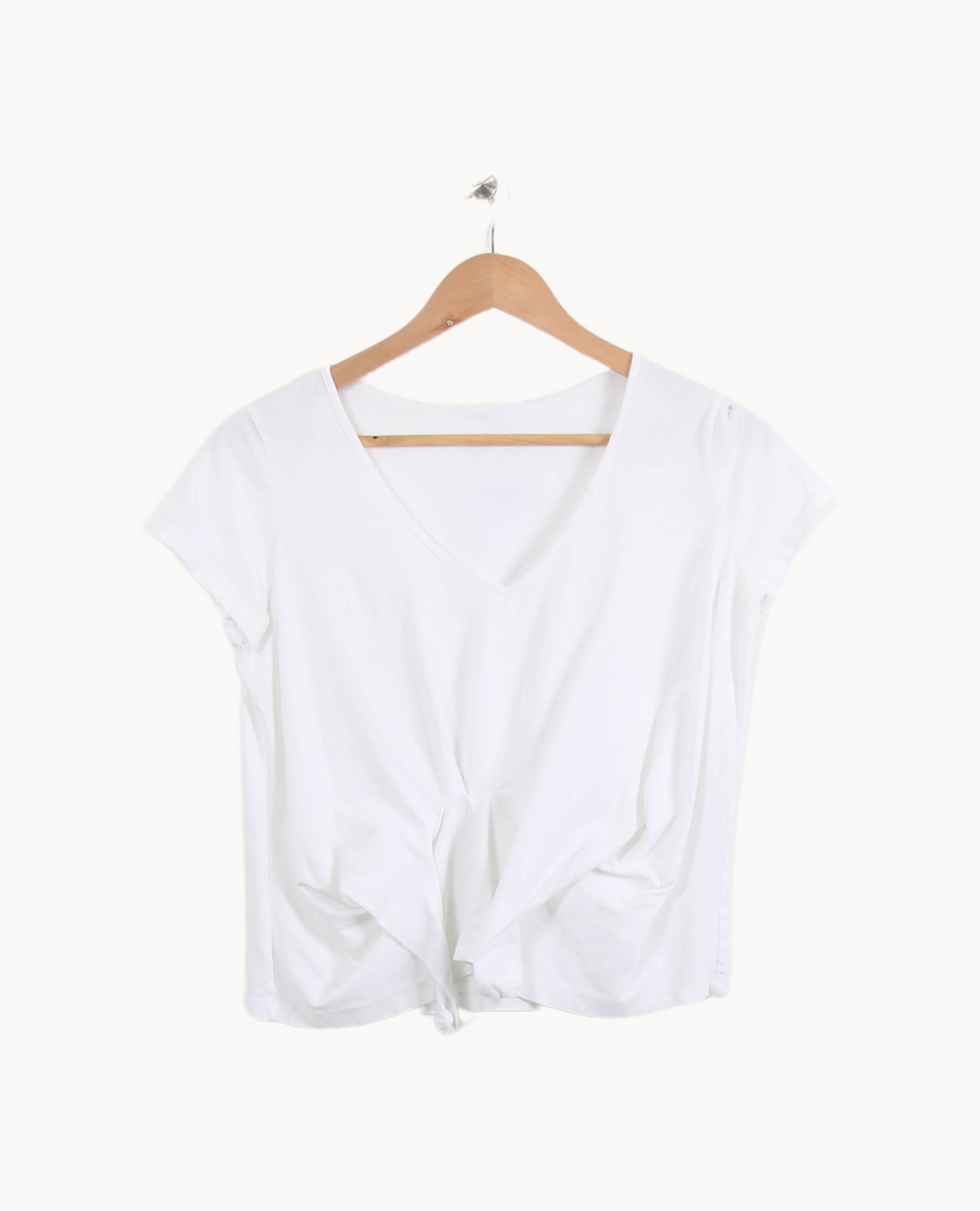 T-shirt Blanc - Taille XS/34 de la marque Comptoir des Cotonniers | PARAD53886 - Vendu par Paradigme - Image 2