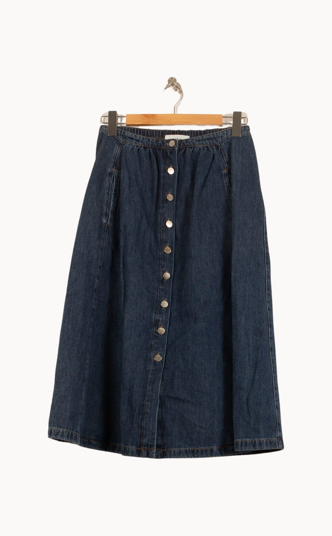 Jupe Longue Bleu - Taille XS/34 de la marque ba&sh | PARAD53610 - Vendu par Paradigme - Image 2