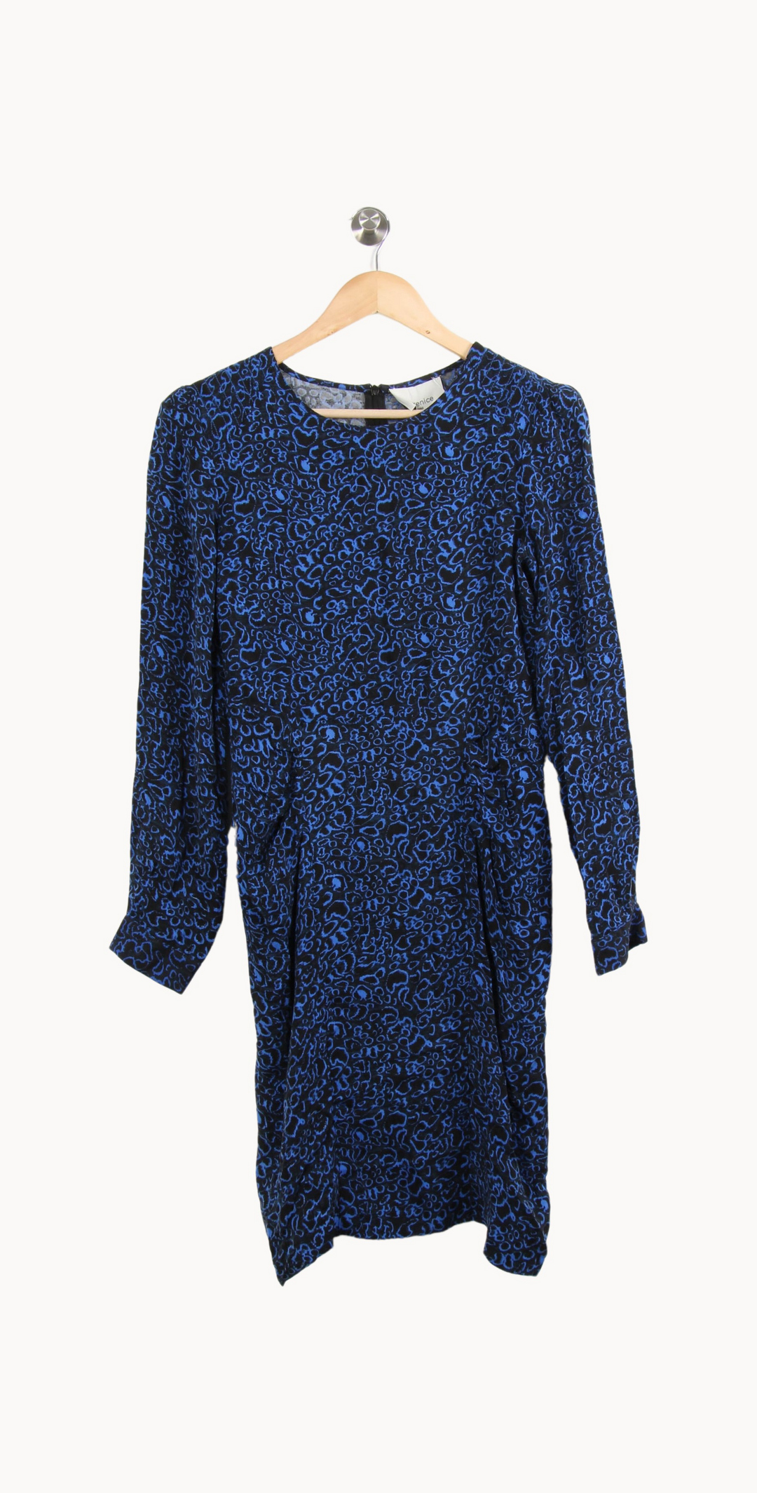 Robe Courte Bleue et Noire - Taille S/36 de la marque Bérénice | PARAD66562 - Vendu par Paradigme - Image 2