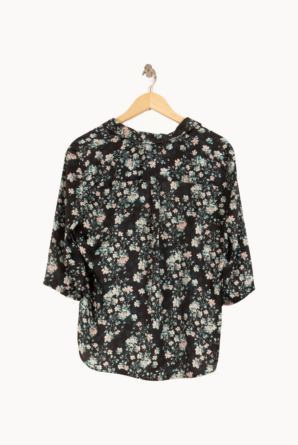 Blouse Noire et Fleurie - Taille M/38 de la marque ZAPA | PARAD45927 - Vendu par Paradigme - Image 4
