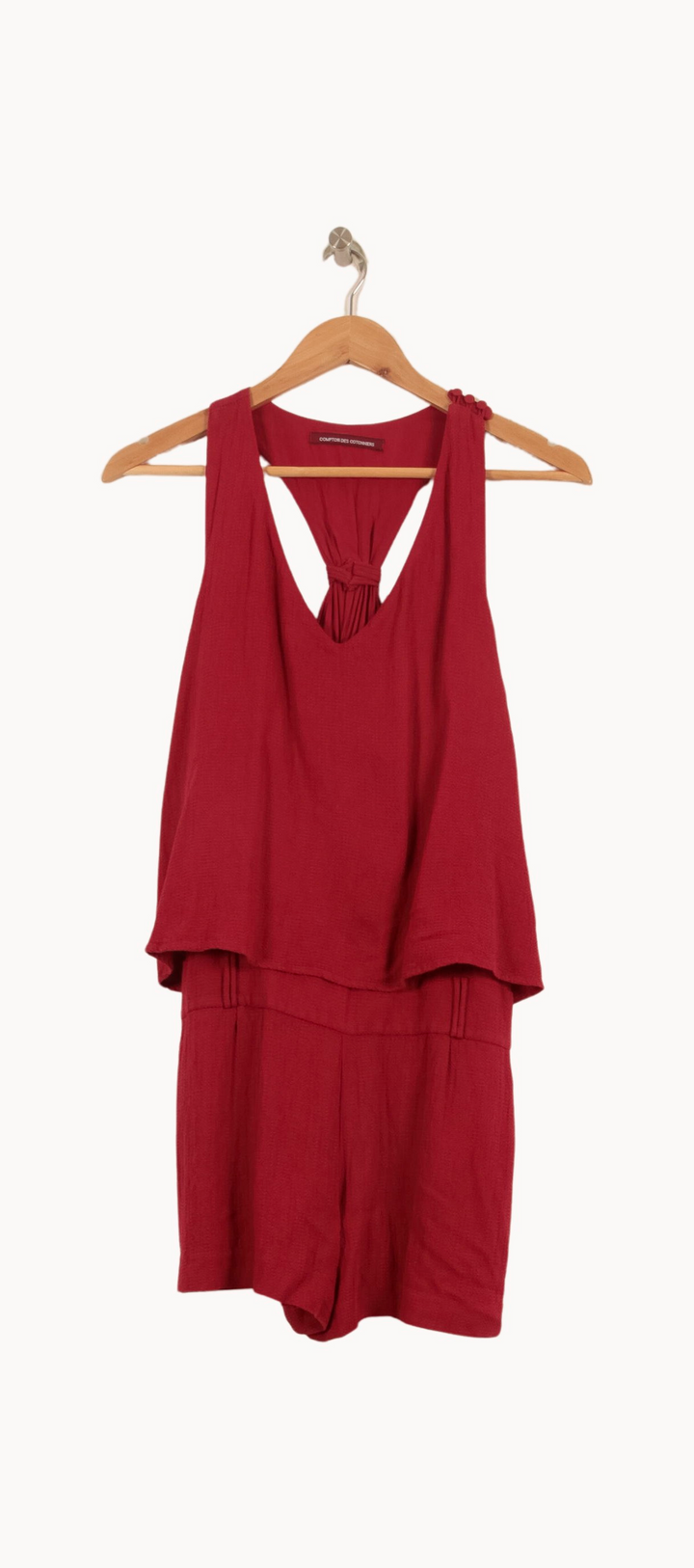 Combishort Bordeaux - Taille M/38 de la marque Comptoir des Cotonniers | PARAD53543 - Vendu par Paradigme - Image 2