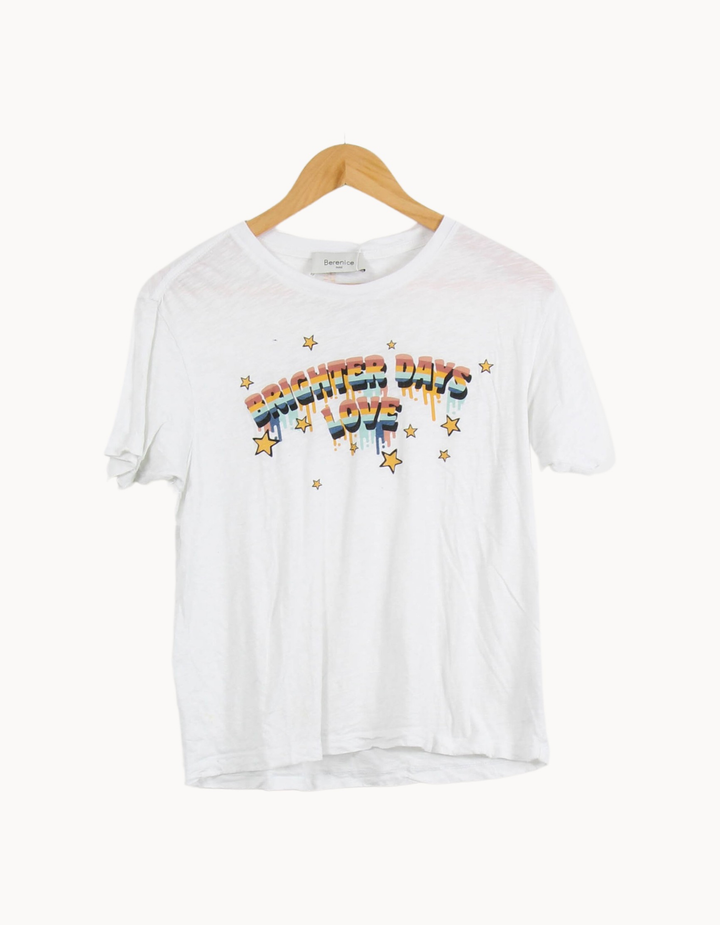 Tee-shirt Blanc - Taille S/36 de la marque Bérénice | PARAD67116 - Vendu par Paradigme - Image 2