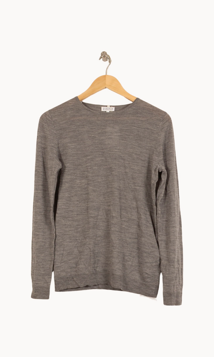 Pull Gris - Taille M/38 de la marque Claudie Pierlot | PARAD51480 - Vendu par Paradigme - Image 2