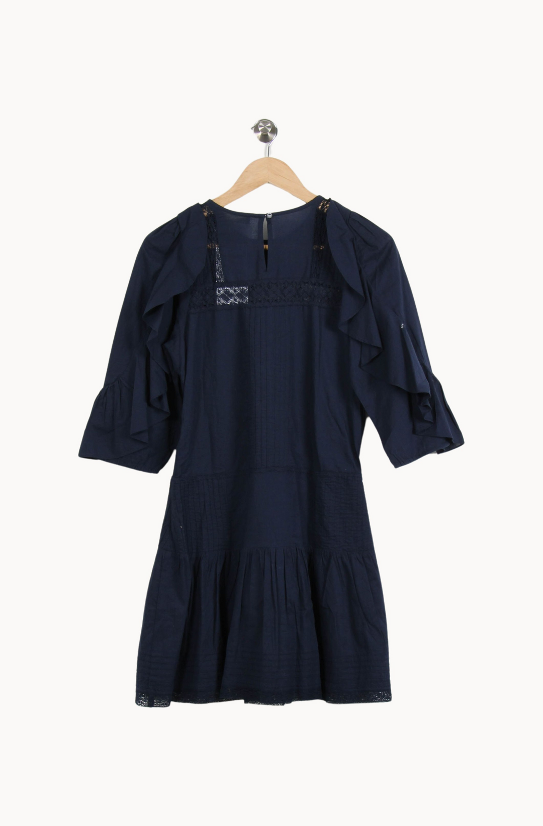 Robe Courte Bleue - Taille S/36 de la marque Vanessa Bruno | PARAD67097 - Vendu par Paradigme - Image 4