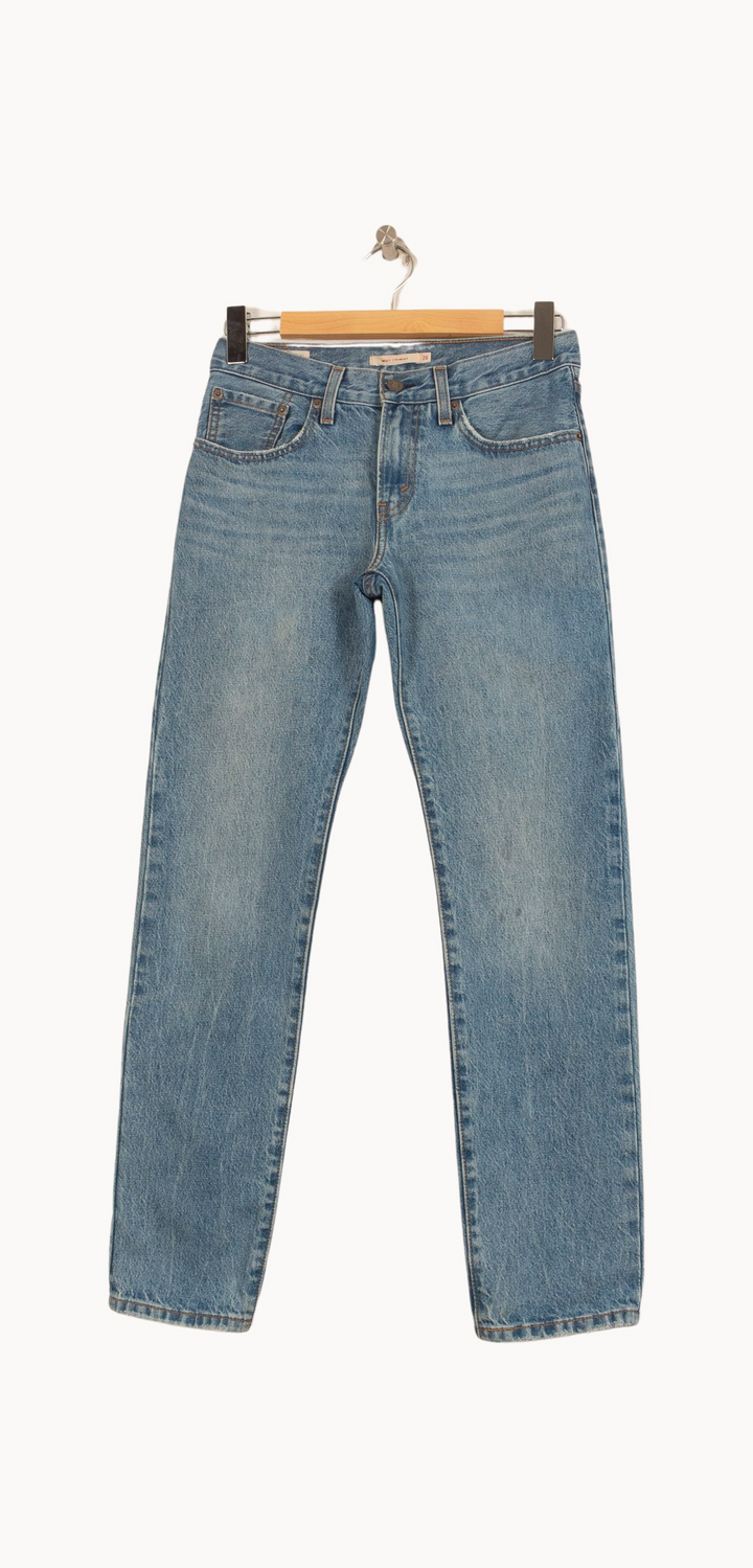 Jean Droit Bleu - Taille S/36 de la marque Levi's | PARAD41853 - Vendu par Paradigme - Image 2