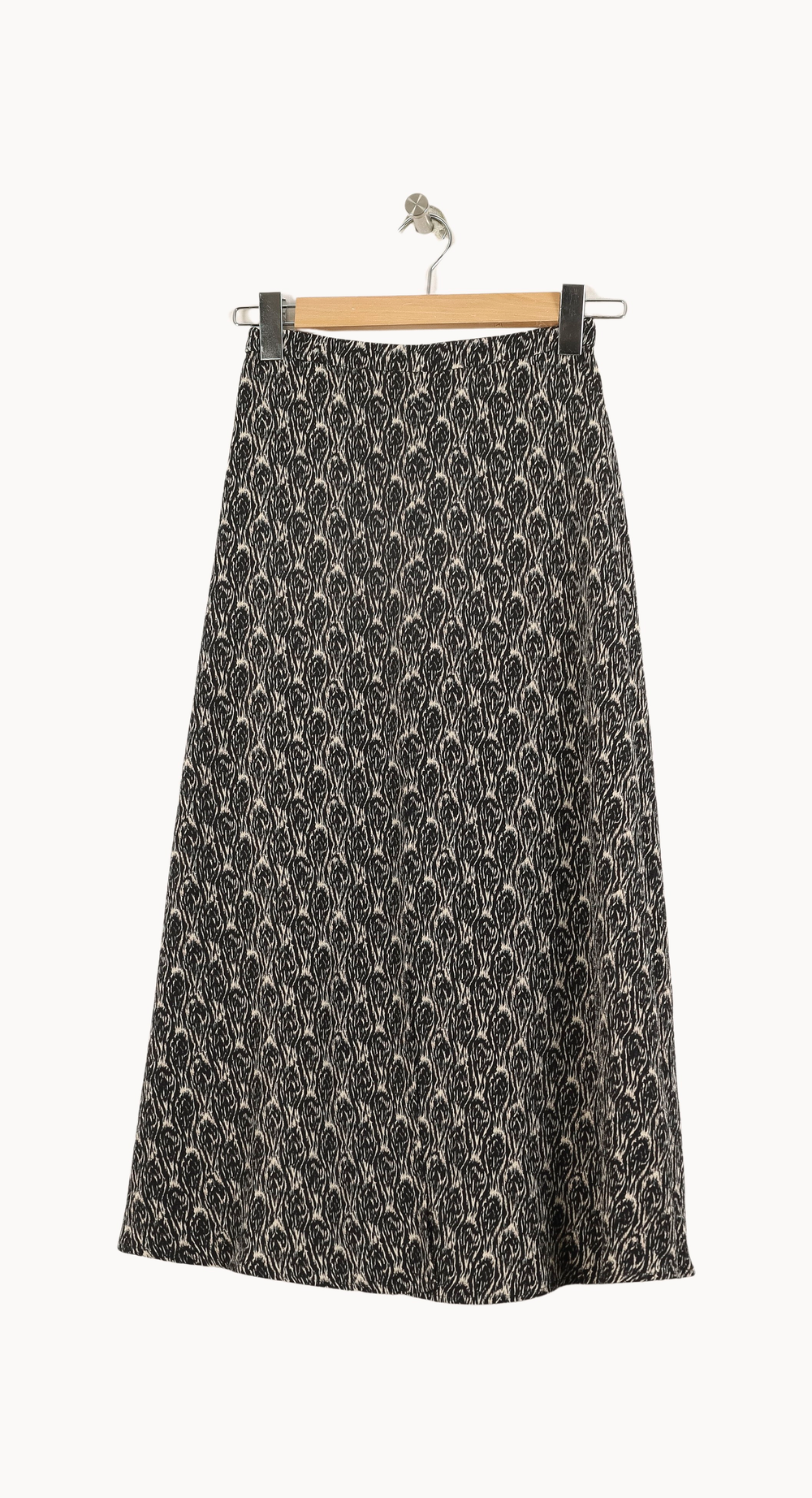Jupe Longue Noire et Blanche - Taille XS/34 de la marque Vanessa Bruno | PARAD50938 - Vendu par Paradigme - Image 2