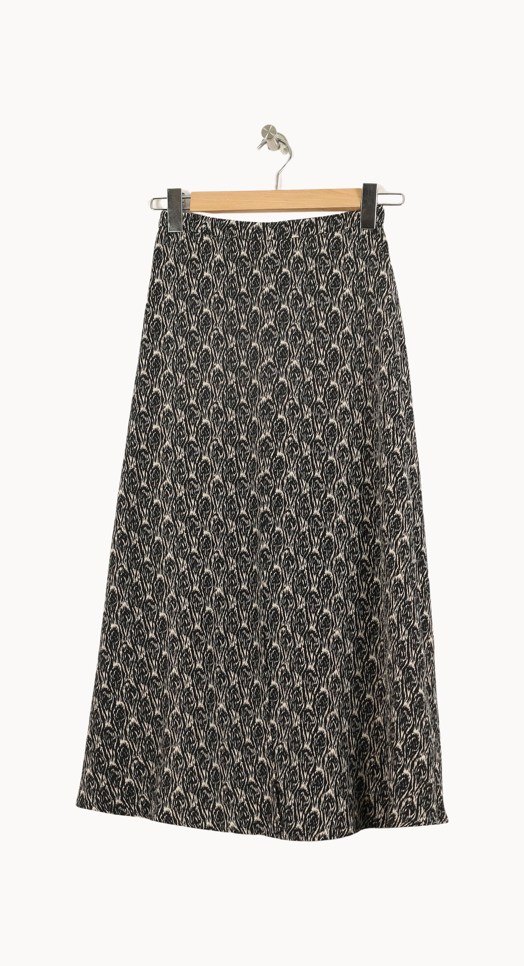 Jupe Longue Noire et Blanche - Taille XS/34 de la marque Vanessa Bruno | PARAD50938 - Vendu par Paradigme - Image 2