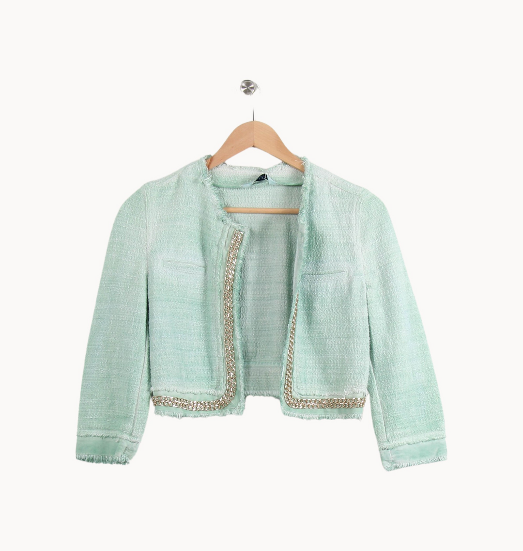 Veste Courte Verte - Taille XS/34 de la marque Liu Jo | PARAD66594 - Vendu par Paradigme - Image 2