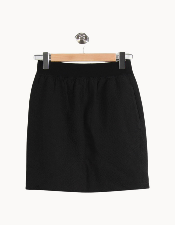 Jupe Courte Noire - Taille XS/34 de la marque Comptoir des Cotonniers | PARAD39622 - Vendu par Paradigme - Image 4