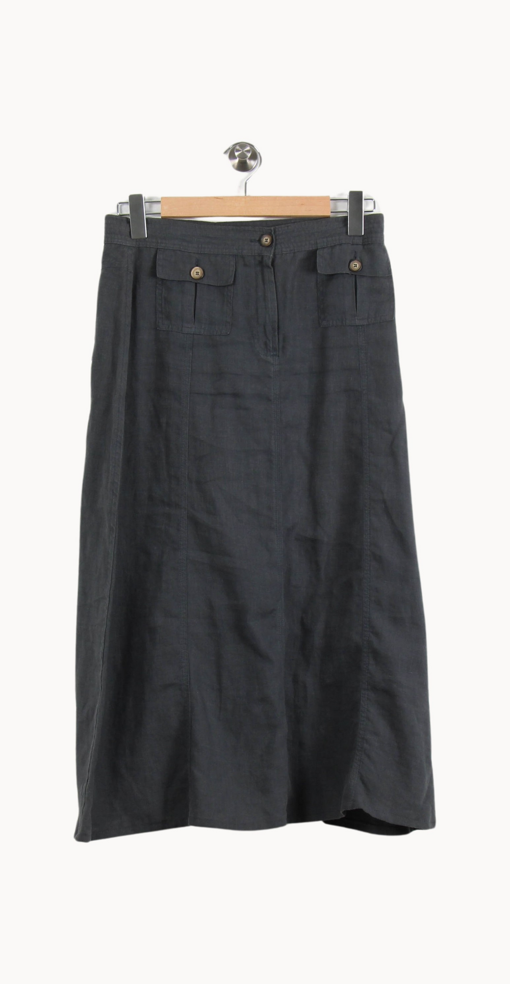 Jupe Longue Noire - Taille M/38 de la marque Caroll | PARAD67223 - Vendu par Paradigme - Image 2