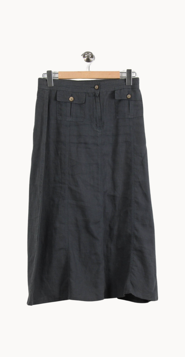 Jupe Longue Noire - Taille M/38 de la marque Caroll | PARAD67223 - Vendu par Paradigme - Image 2