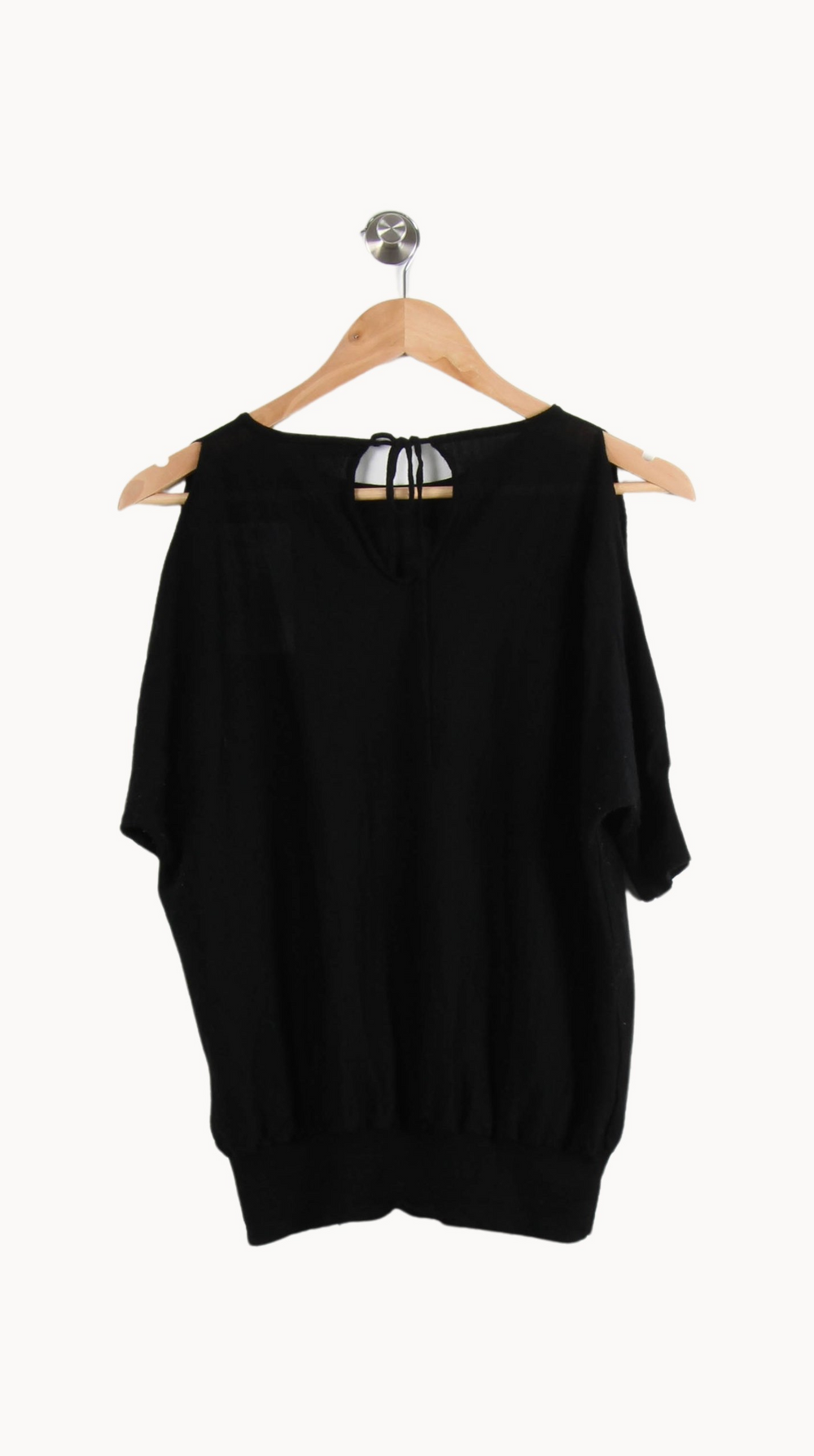 Pull Noir - Taille L/40 de la marque Tara Jarmon | PARAD39772 - Vendu par Paradigme - Image 4