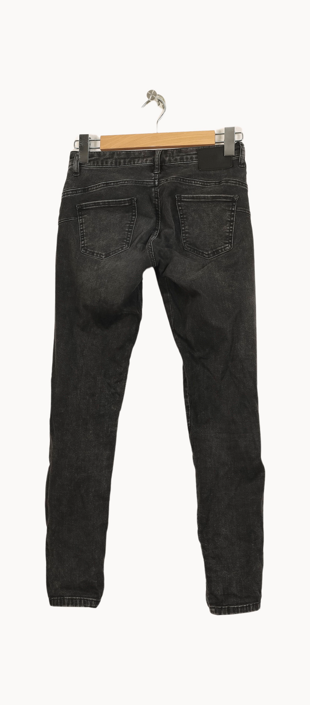 Jean Skinny Noir - Taille S/36 de la marque One Step | PARAD35504 - Vendu par Paradigme - Image 4