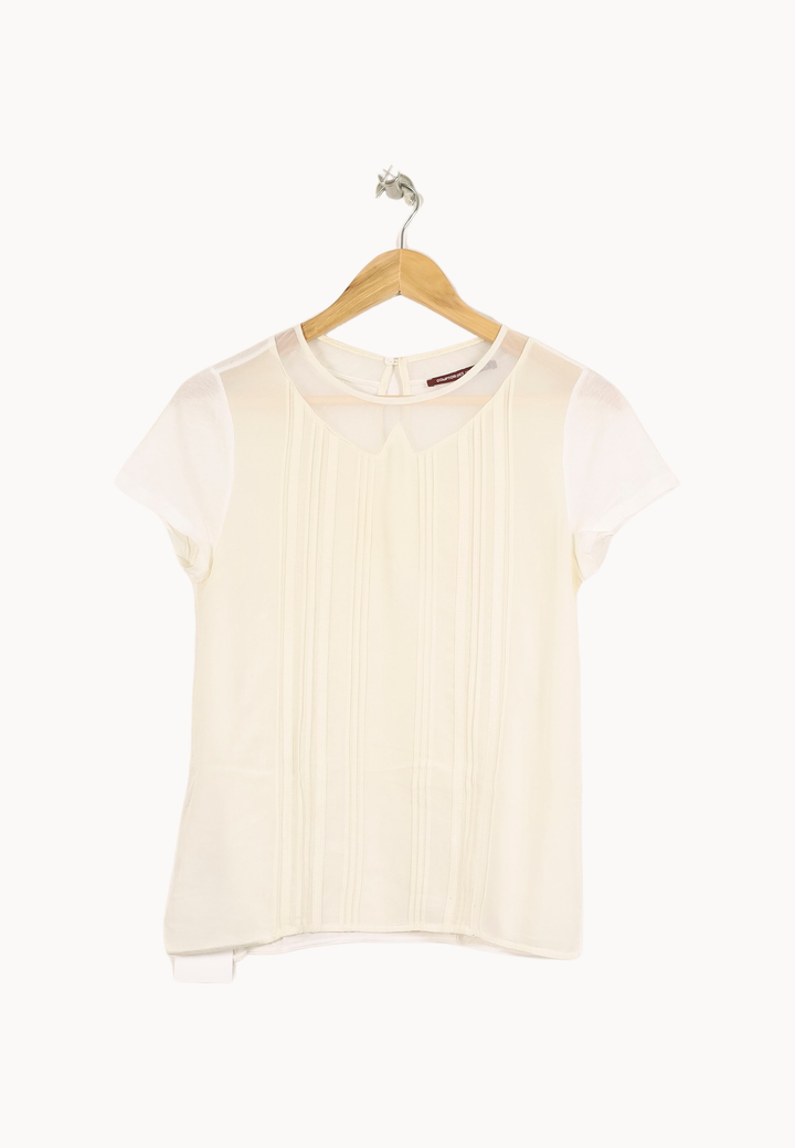 Blouse Blanche - Taille XS/34 de la marque Comptoir des Cotonniers | PARAD69358 - Vendu par Paradigme - Image 2