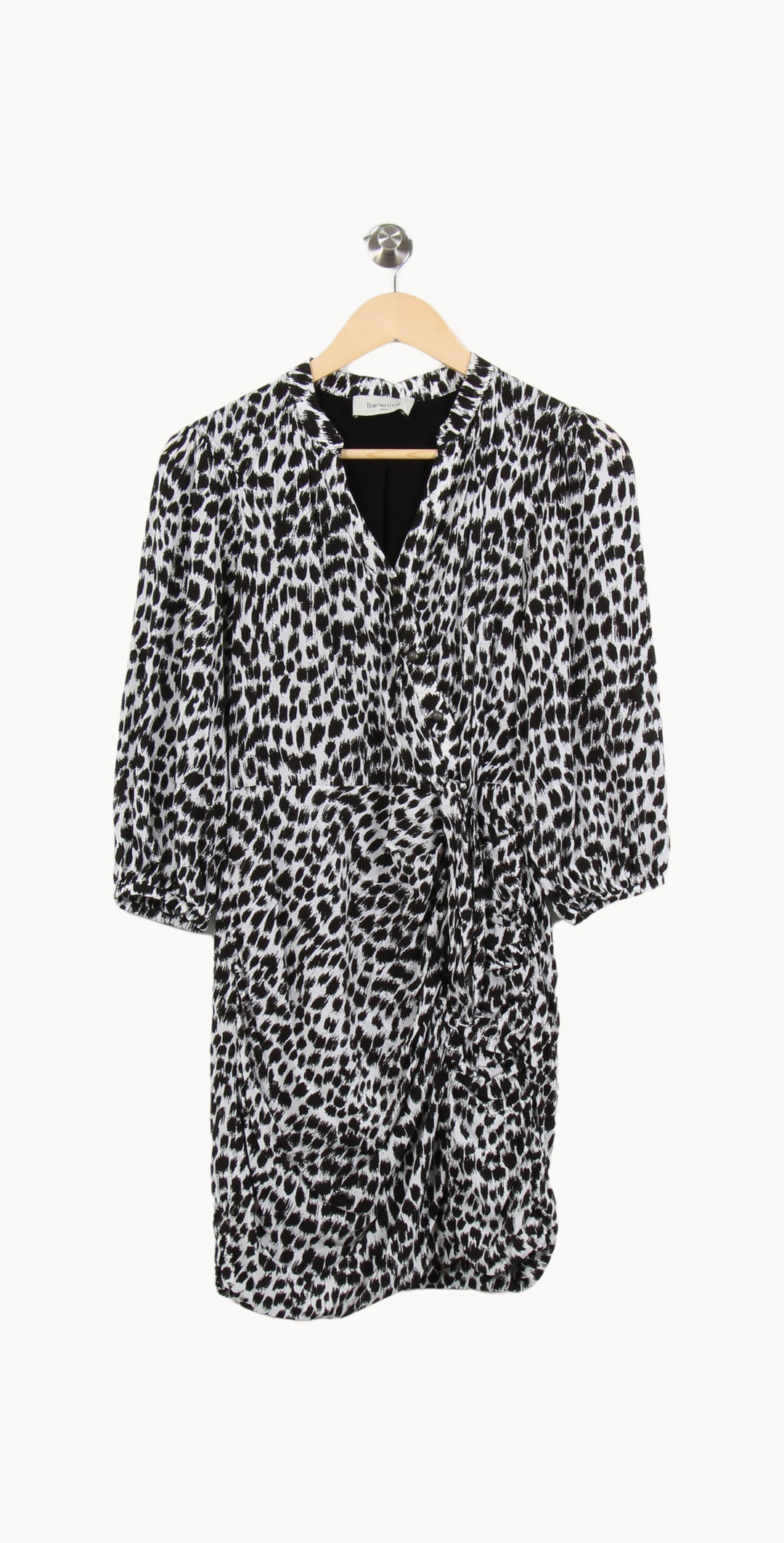 Robe Courte Blanche et Noire - Taille XS/34 de la marque Bérénice | PARAD67018 - Vendu par Paradigme - Image 2
