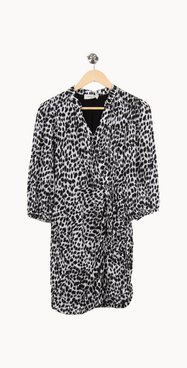 Robe Courte Blanche et Noire - Taille XS/34 de la marque Bérénice | PARAD67018 - Vendu par Paradigme - Image 2