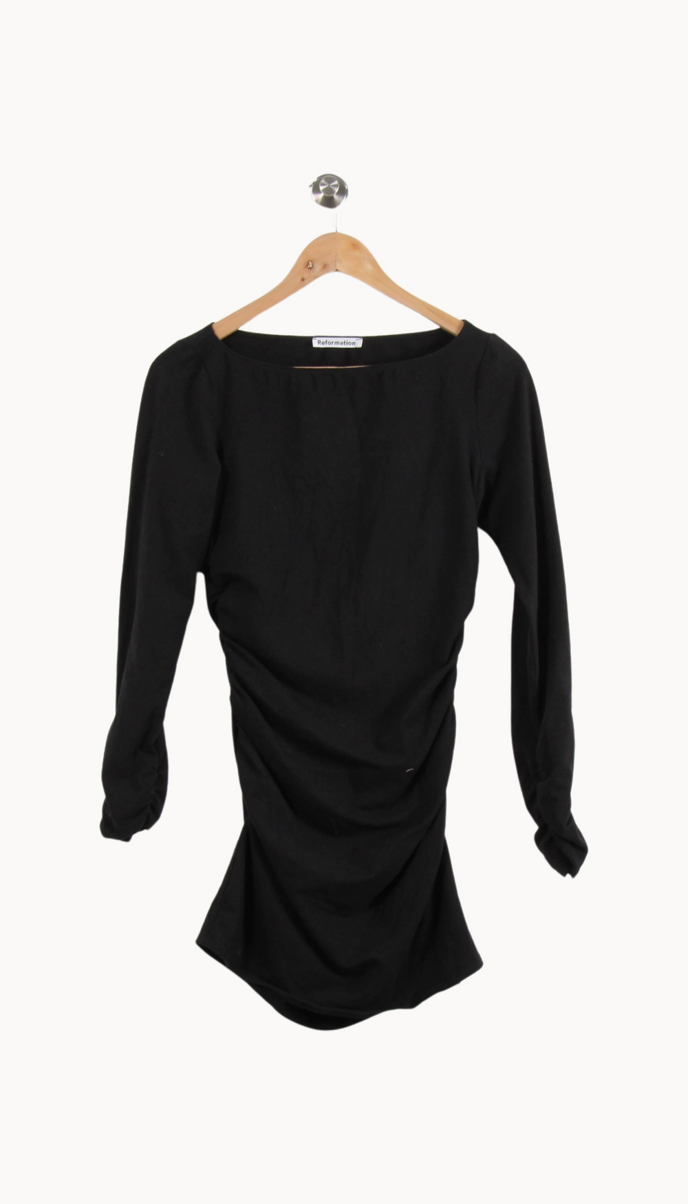 Robe Courte Noire - Taille S/36 de la marque Reformation | PARAD66645 - Vendu par Paradigme - Image 2