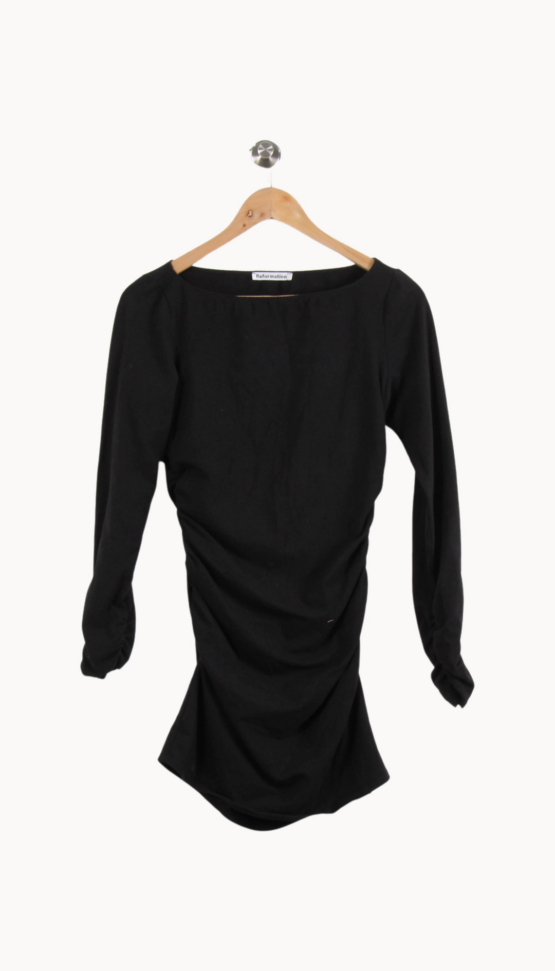 Robe Courte Noire - Taille S/36 de la marque Reformation | PARAD66645 - Vendu par Paradigme - Image 2